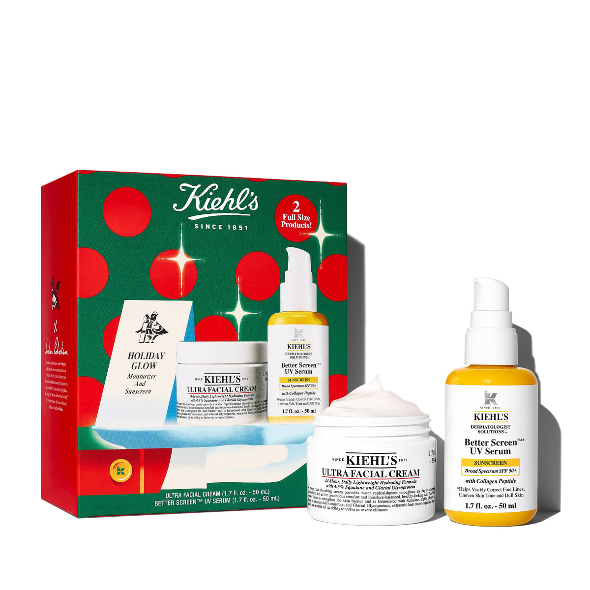 White Smoke Kiehl's - Ultra Facial Cream Daily Moisturizer with 4.5% Squalane