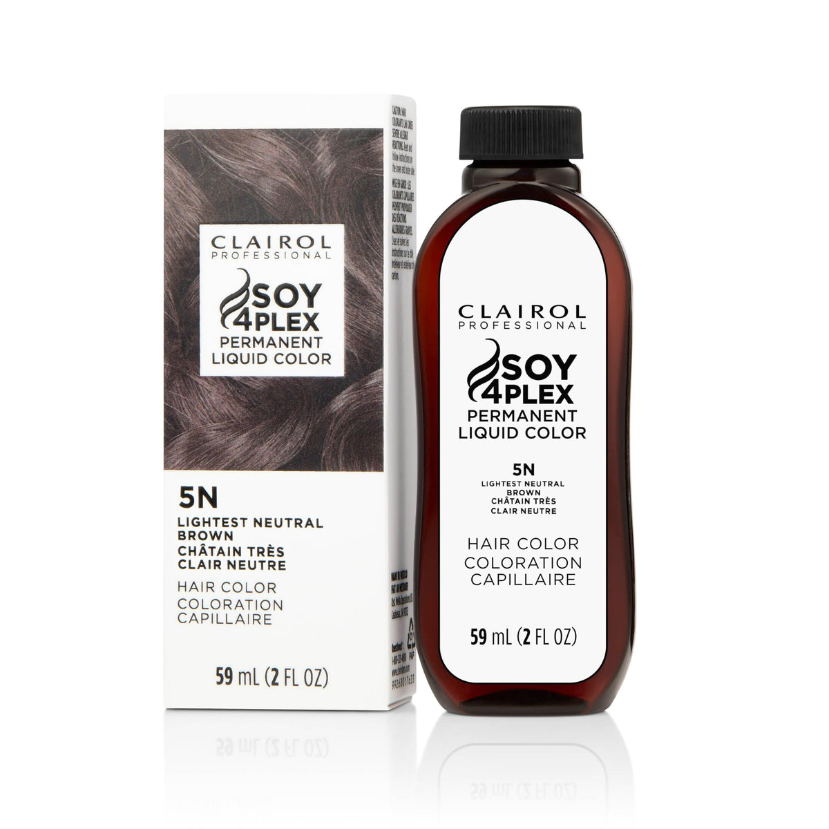 White Smoke Clairol Professional Permanent Liquid Color for Light/Medium Brown Hair