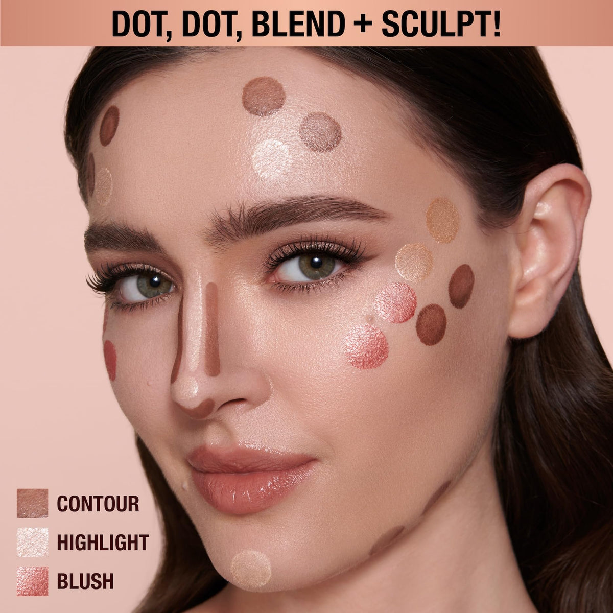 Wheat Charlotte Tilbury Hollywood Liquid Contour Wand - Easy-to-Use Contour Stick & Liquid Bronzer for Sculpting & Shaping - Leaves a Natural-Looking Sculpted Finish