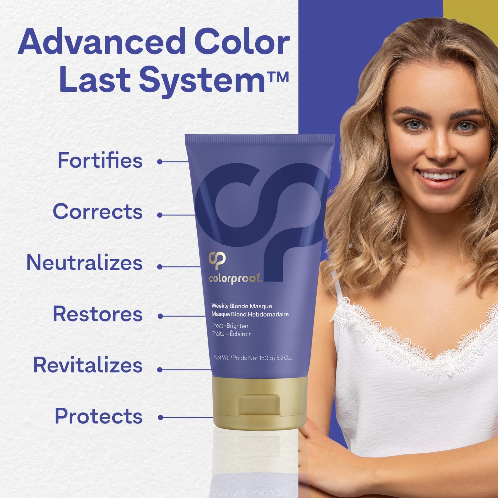 White Smoke Weekly Blonde Masque 5.2 Oz