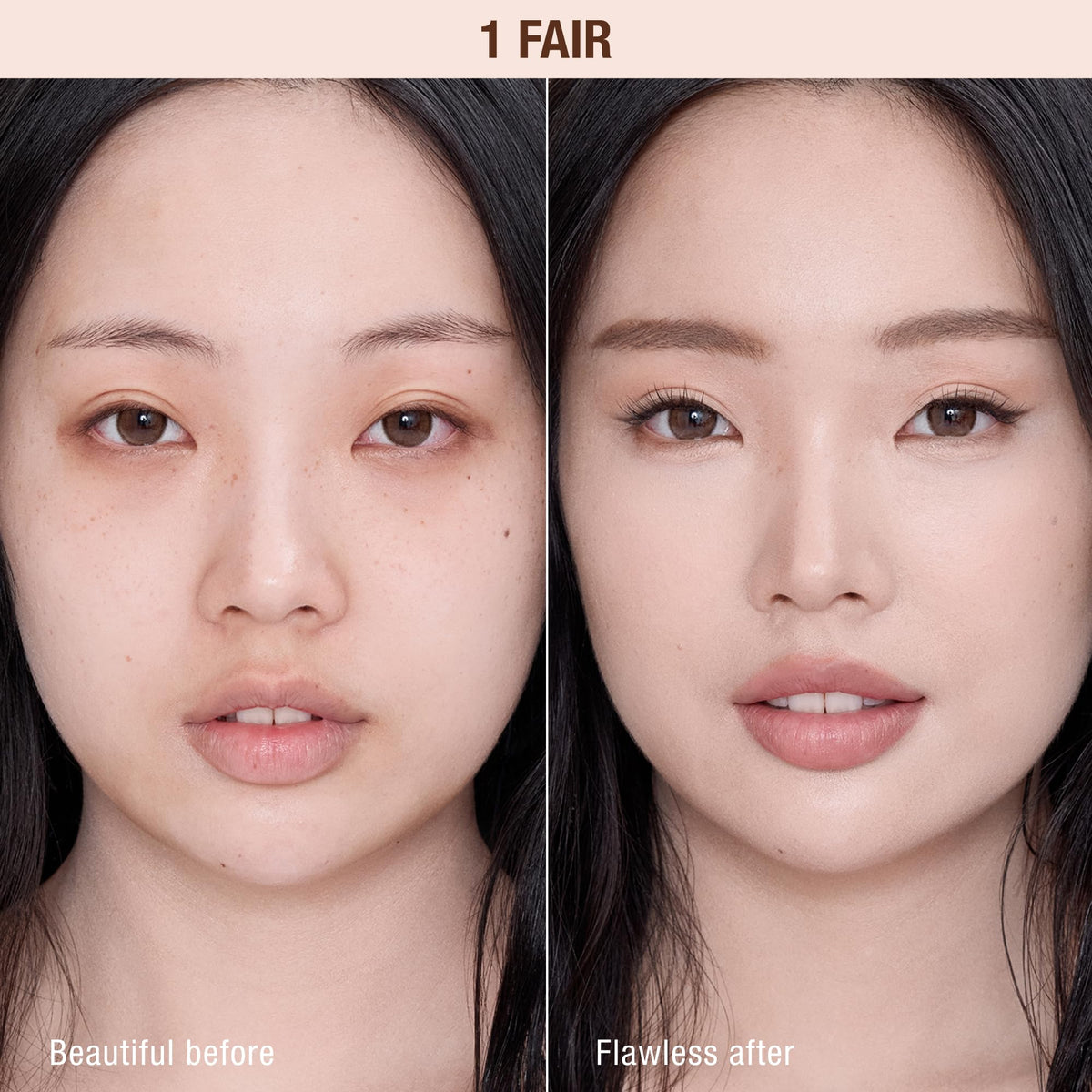 Tan Charlotte Tilbury AIRbrush Flawless Blur Concealer - Longwear Concealer for Dark Circles, Blemishes, Redness & More - Hydrating, Crease-Proof & Full Coverage with a Natural Matte Finish