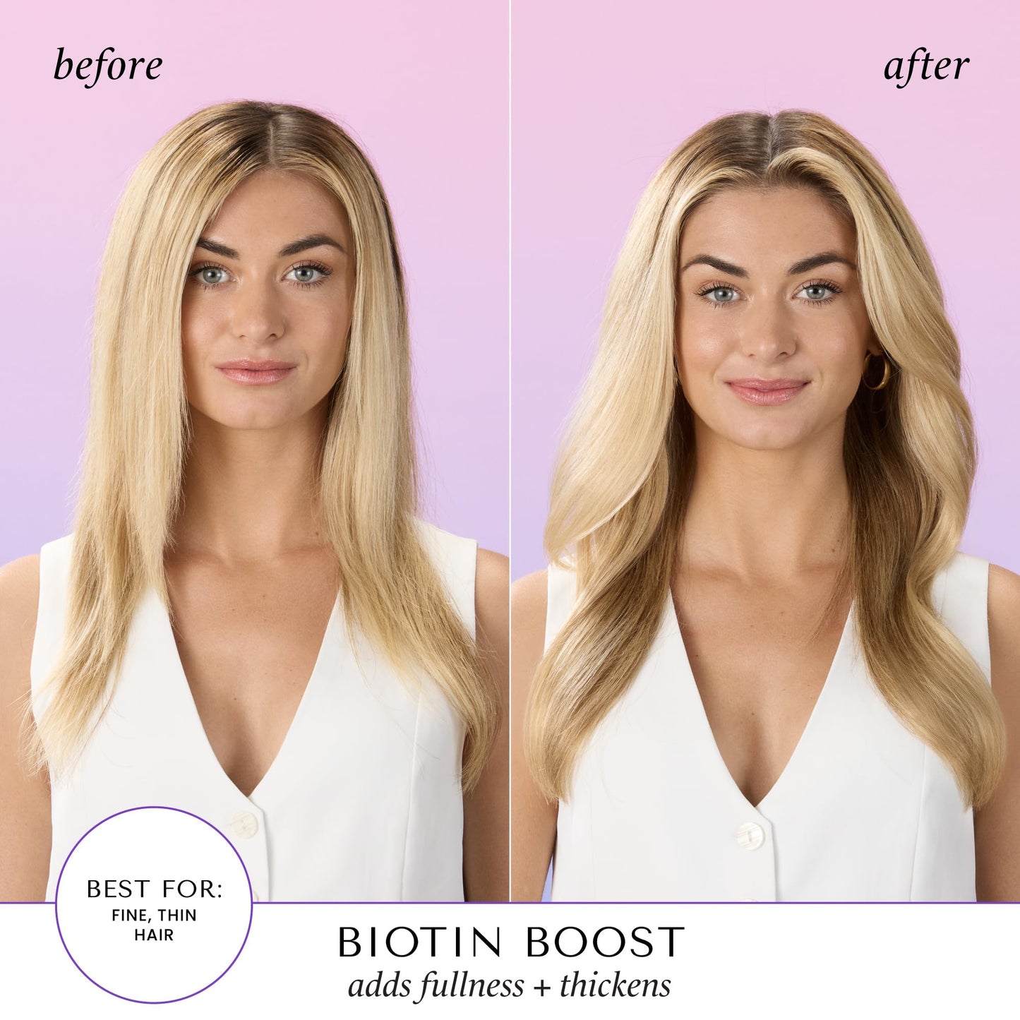 Thistle HASK Biotin Boost Thickening Shampoo, 12 Fl Oz