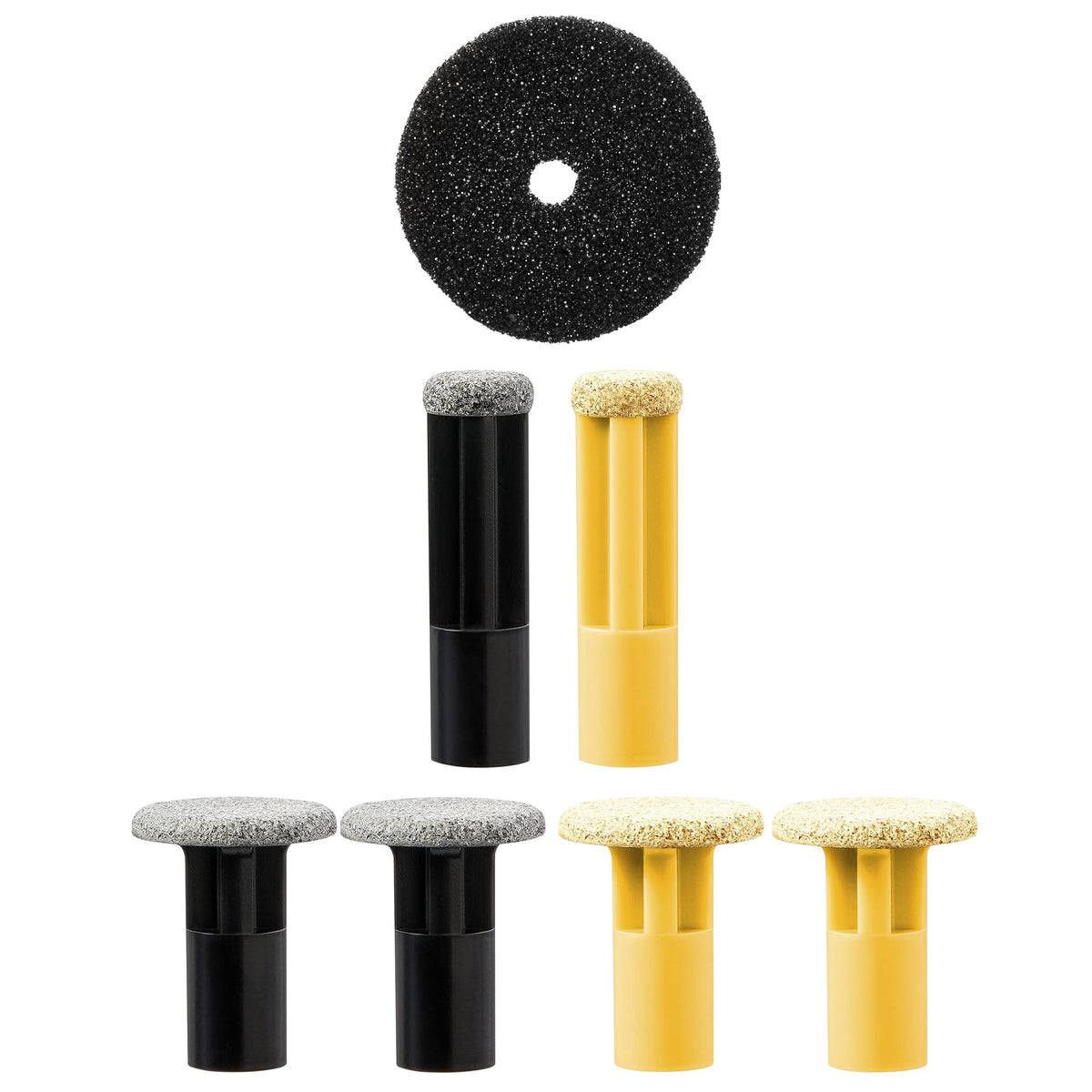 White Smoke PMD Personal Microderm Replacement Discs - Includes 6 Discs and 1 Filter - For Use With Classic, Plus, Pro, Man, and Elite