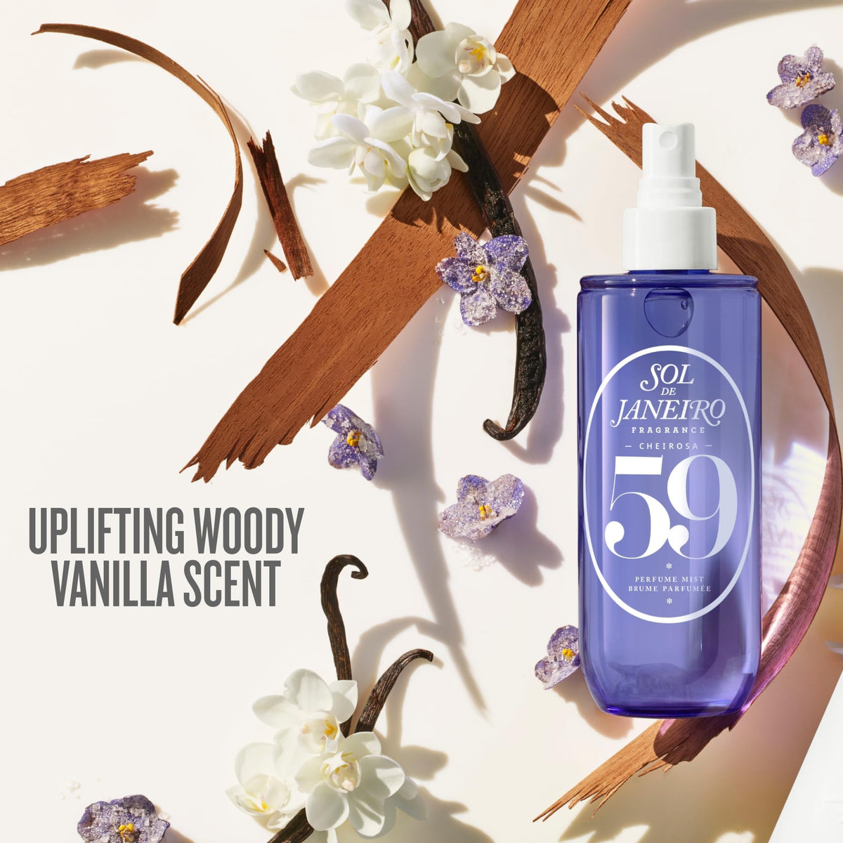 Seashell Sol de Janeiro Perfume Mist For All Duo Unisex Fragrances for Women and Men