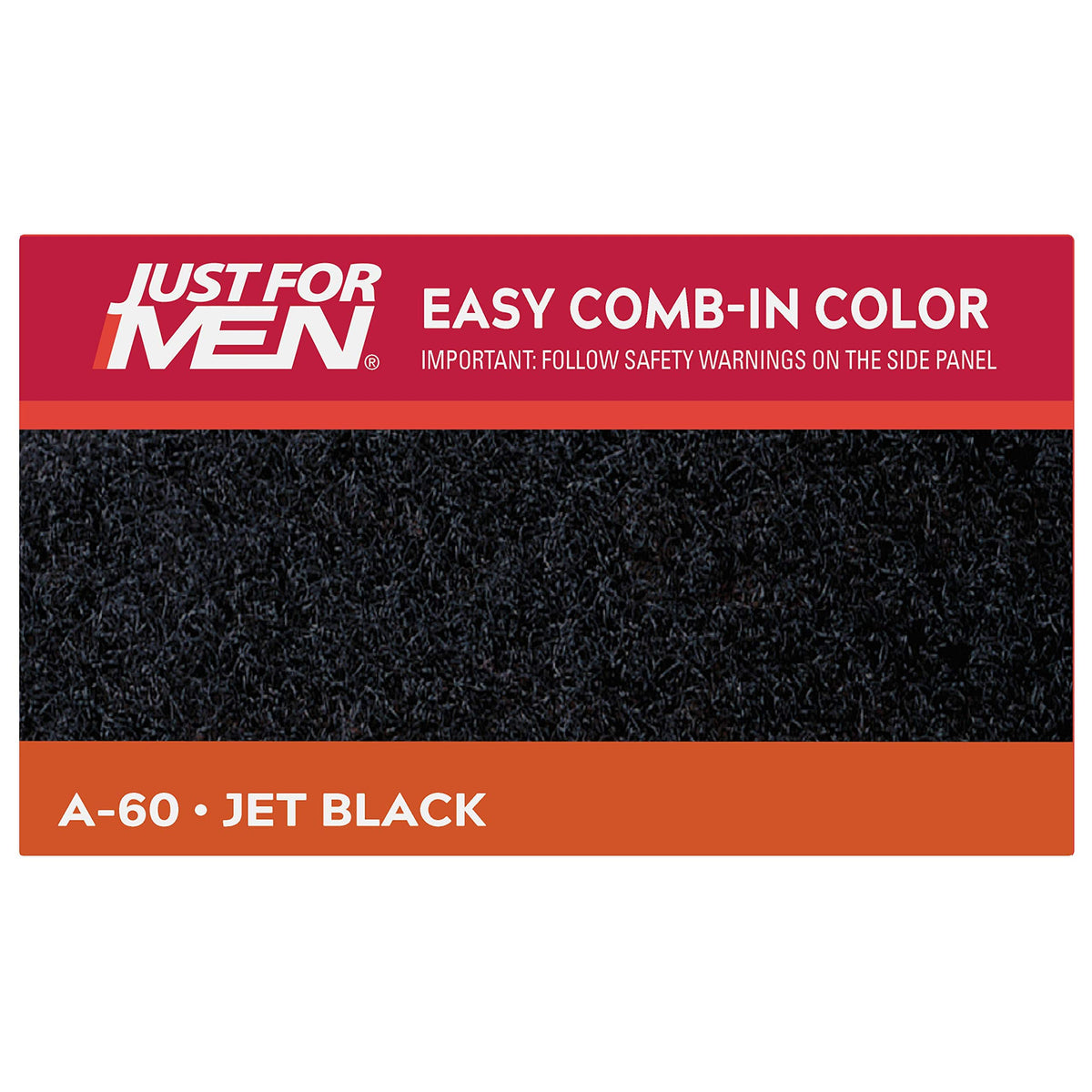 Black Just for Men Color Application Kit Jet Black A-60