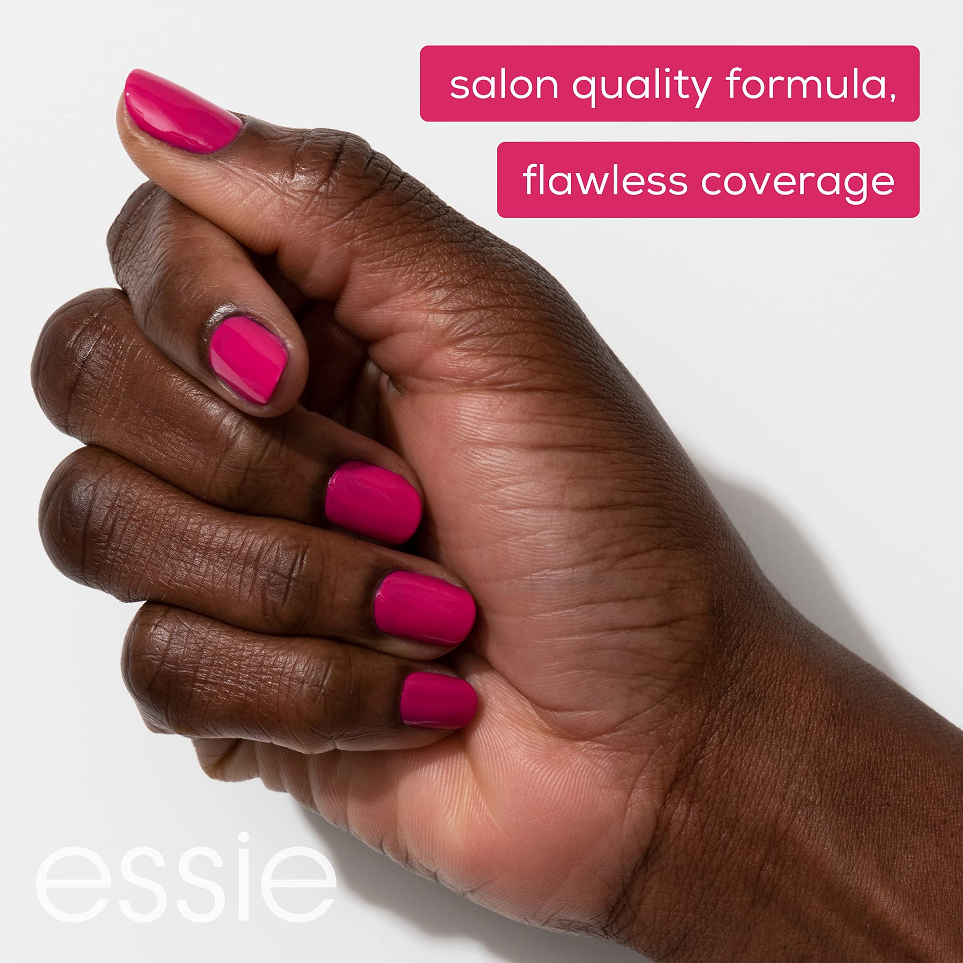 Lavender essie Salon-Quality Nail Polish, 8-Free Vegan, Push Play Collection, Yellow, Sunshine Be Mine, 0.46 oz.