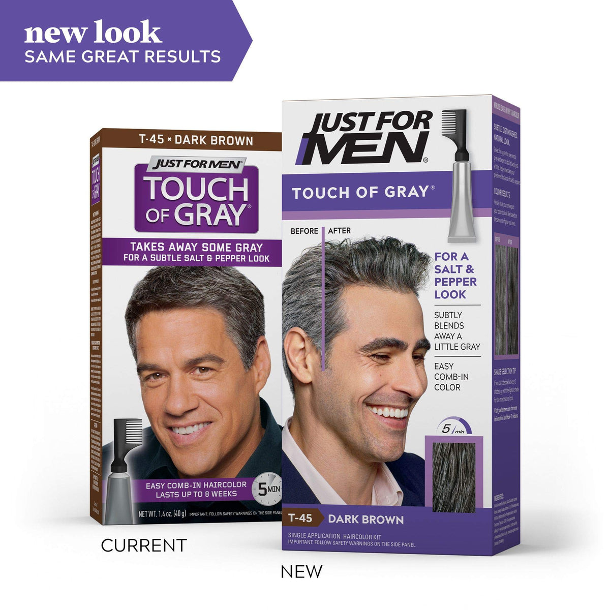 White Smoke Just for Men Touch of Gray Hair Treatment 1