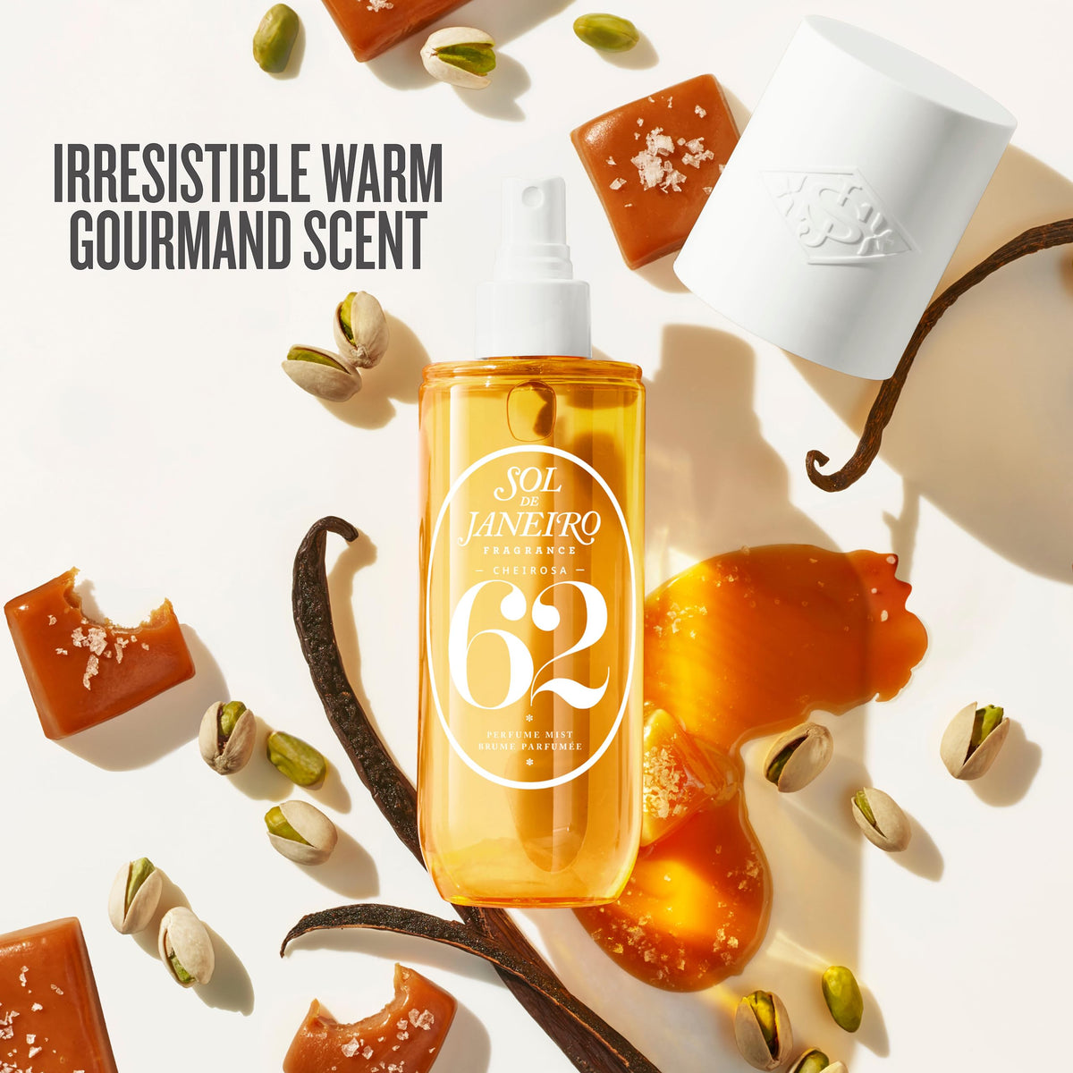 Seashell Sol de Janeiro Mist and Match Cheirosa Hair & Body Perfume Mist Bundle