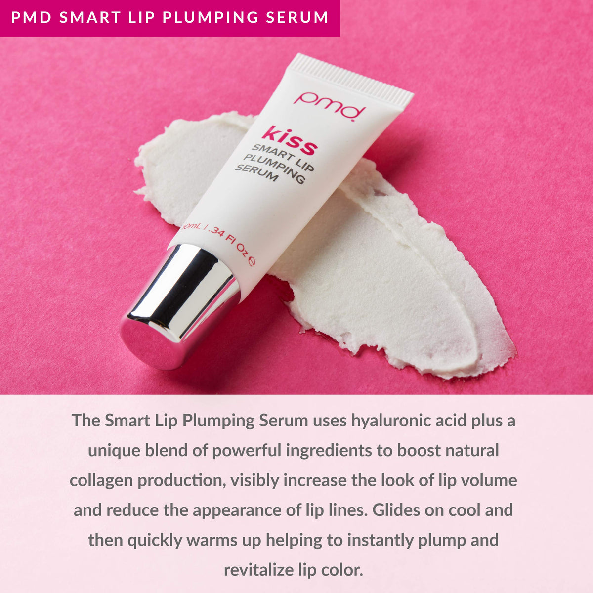 Misty Rose PMD Smart Lip Plumping Serum, 10 ml