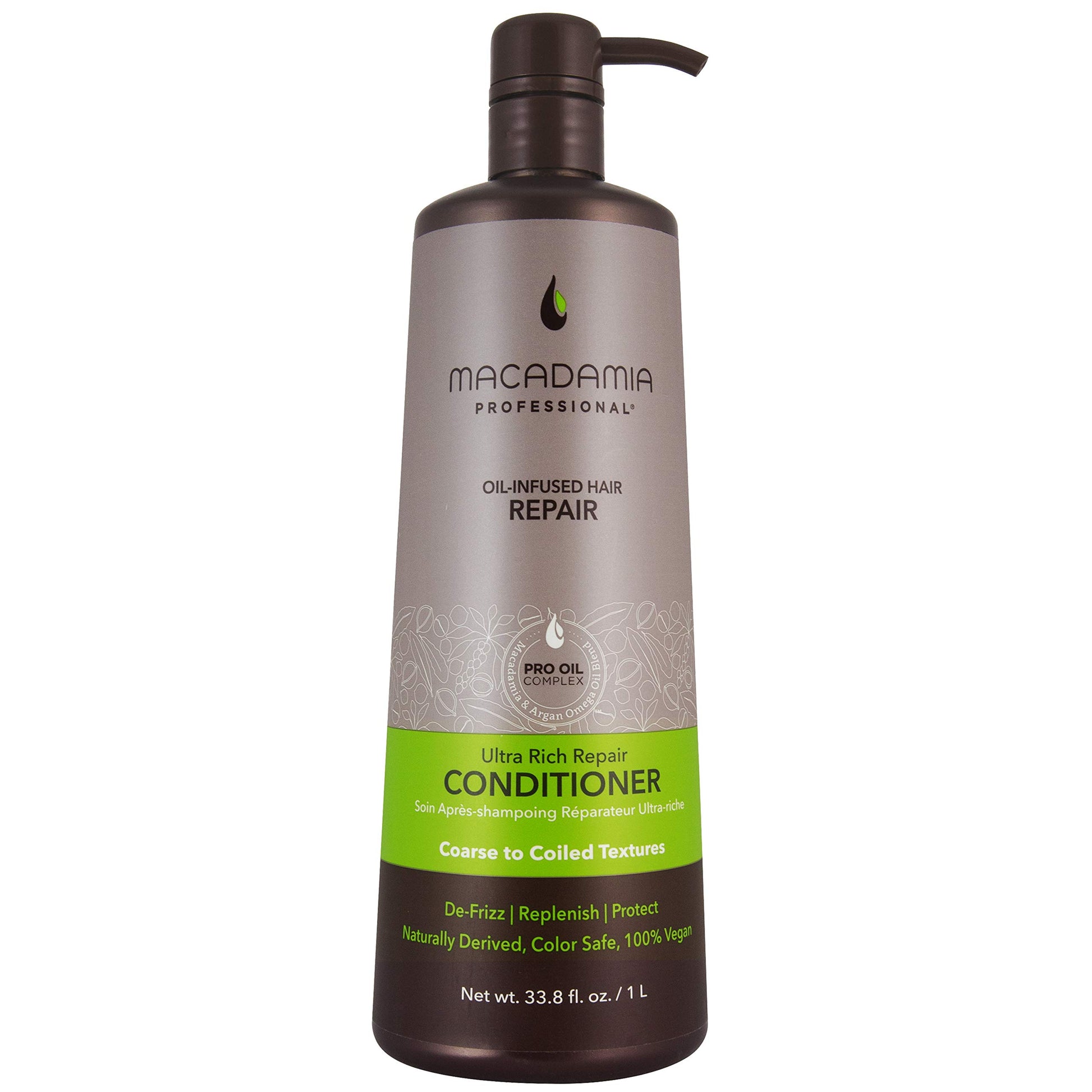 White Smoke Macadamia Professional Ultra Rich Moisture Hair Conditioner – Deep Hydration for Dry Curly Hair Care Sulfate Paraben Free Natural Organic Vegan Hair Product, 33.8 fl oz