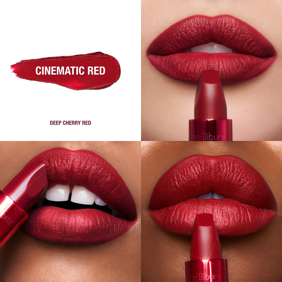 White Smoke Charlotte Tilbury Matte Revolution Lipstick - Long Lasting, Hydrating
