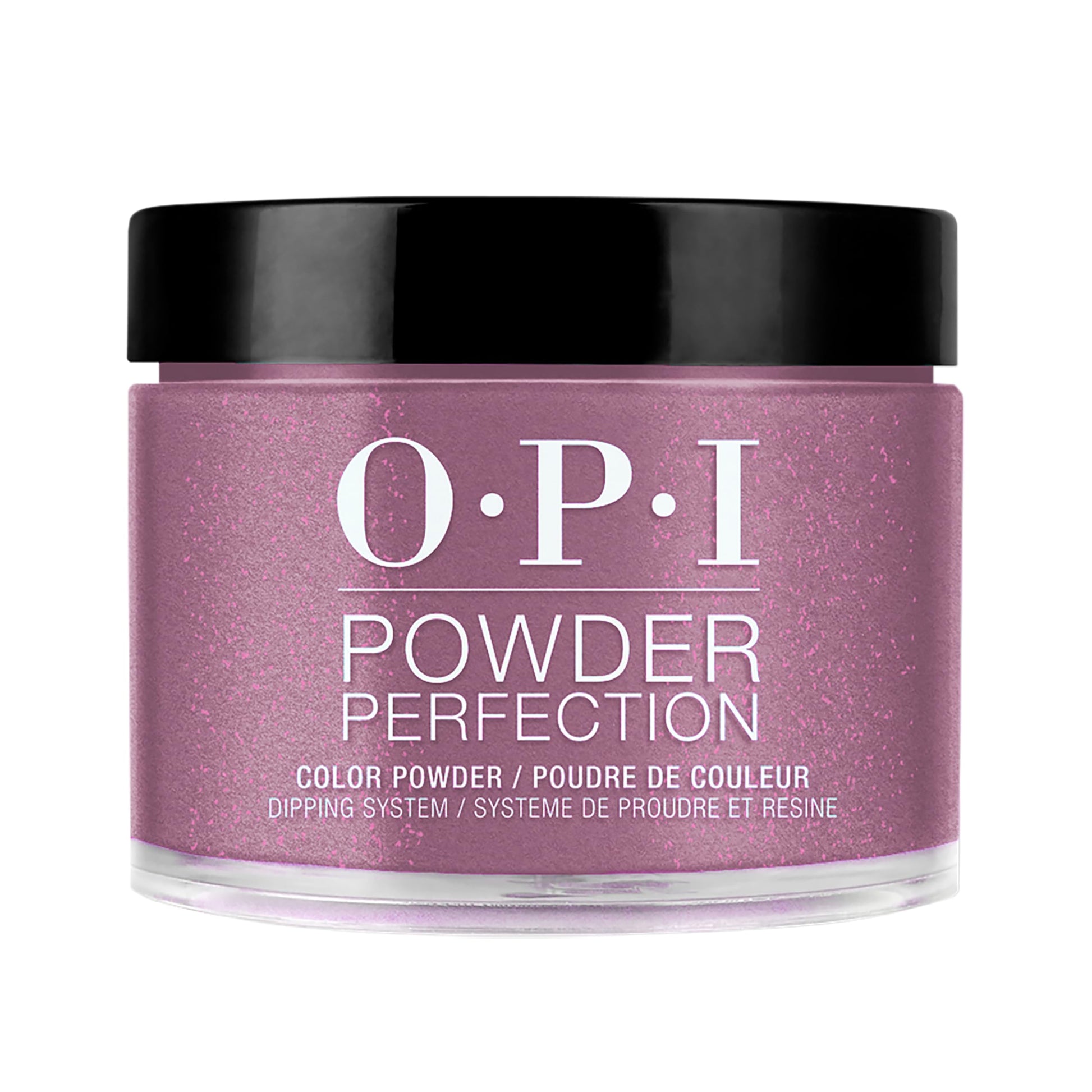 Black OPI Powder Perfection Lincoln Park After Brunch | Opaque Dark Warm Maroon Crème Nail Dipping Powder | Acrylic Alternative | 1.5 oz | The New OPIcons Collection | Spring 2026