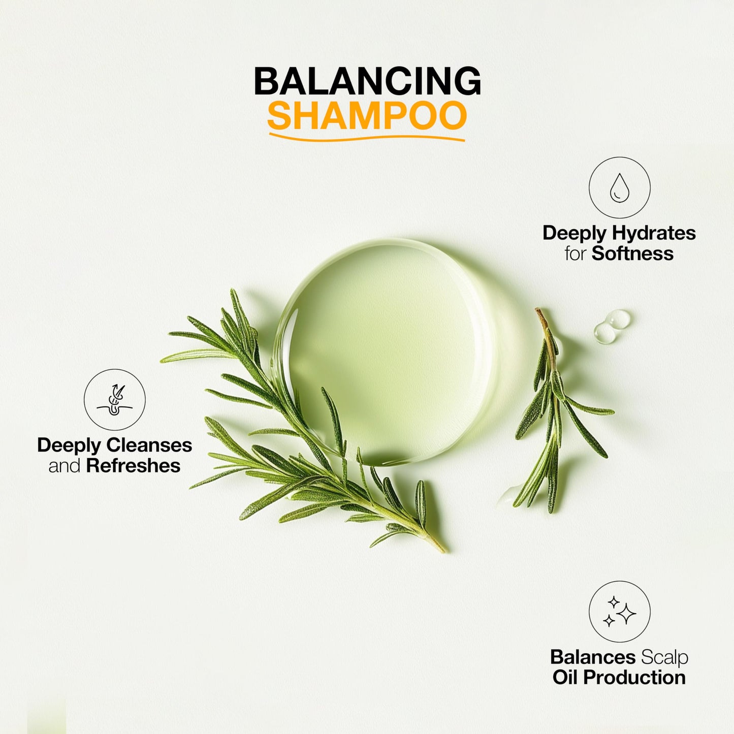 Seashell GK HAIR Balancing Shampoo Repairs Dry Damage For Oily Flaky Itchy Scalp Thinning Removes Impurities Deep Cleansing Natural Moisture Keratin Treatment Sulfate Parabem Free All Hair Types - 33.8 Ounce