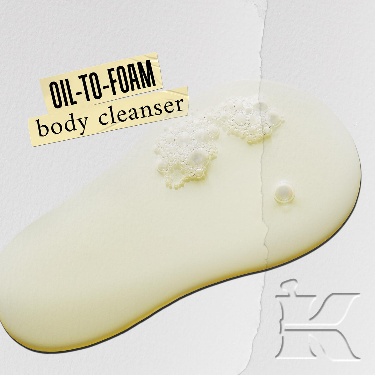 Light Gray Kiehl's - Creme de Corps Body Cleanser - Smoothing - 8.4 fl oz