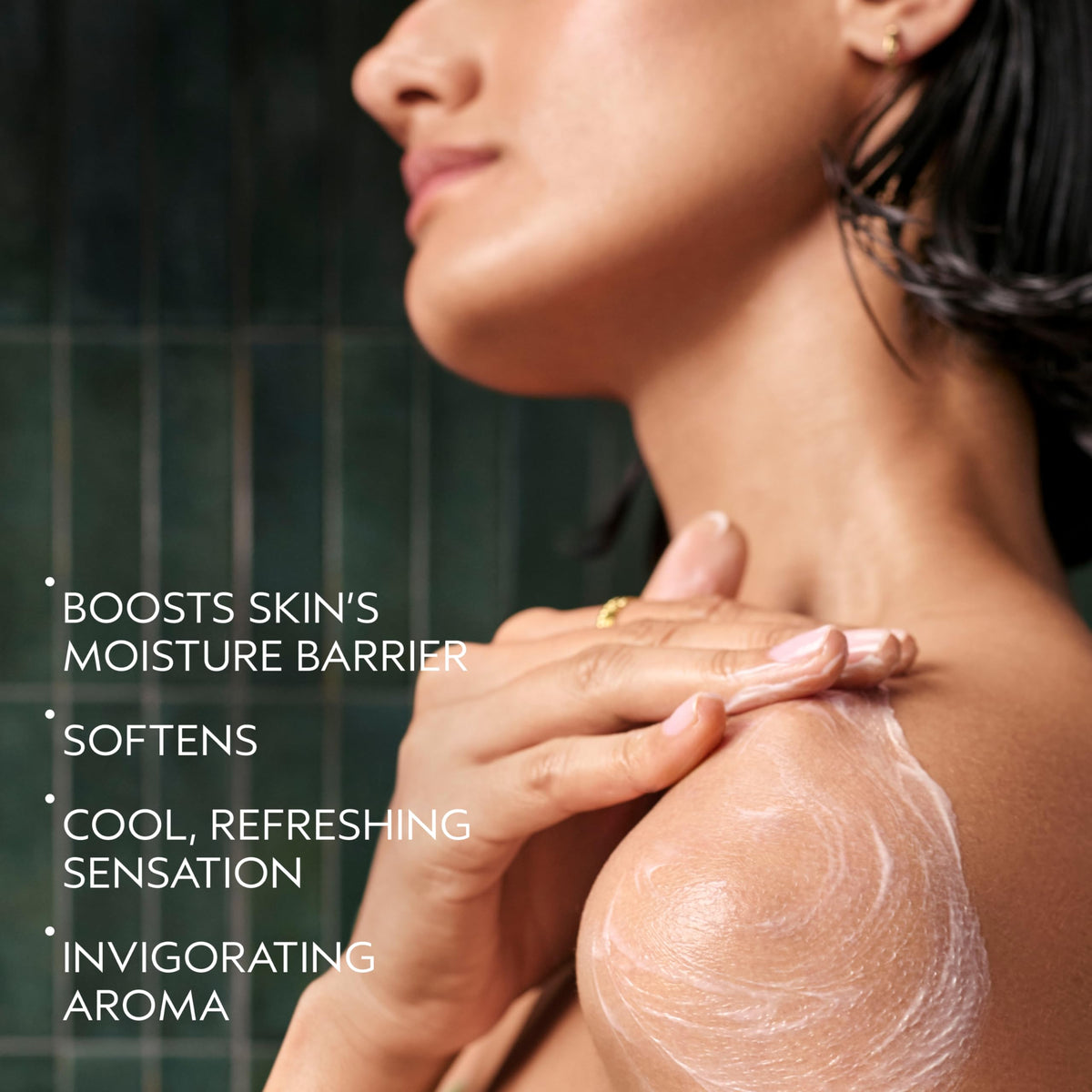 Black AVEDA Rosemary Mint Body Lotion | Lightweight Cooling Lotion with Menthol | with Invigorating Aroma of Certified Organic Peppermint & Rosemary, 6.7 Fl Oz