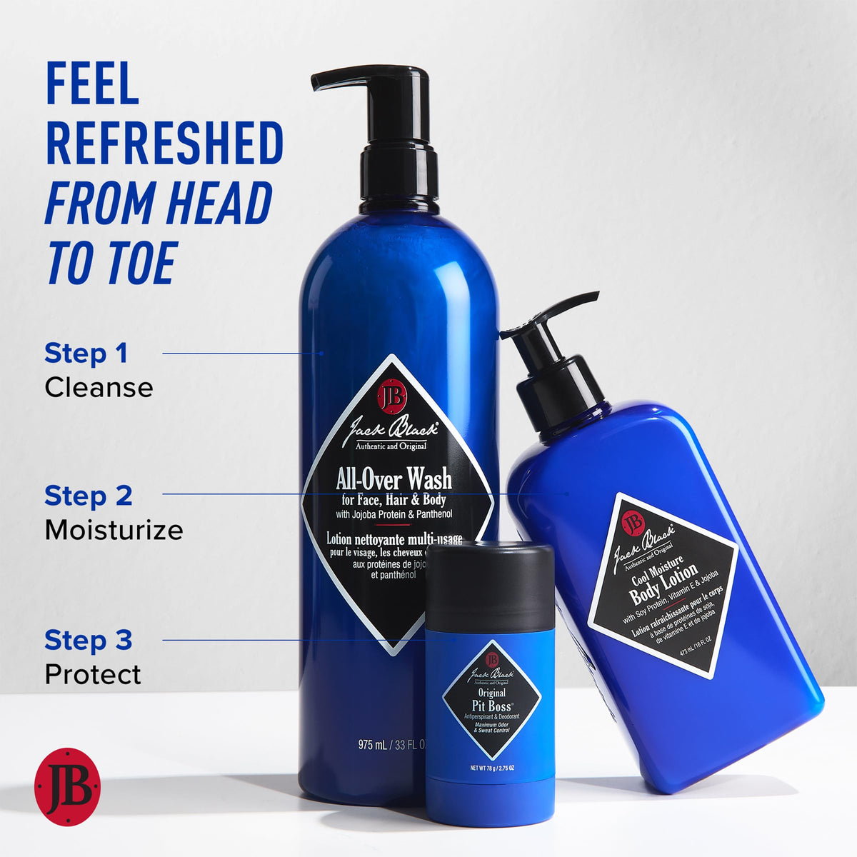 Lavender Jack Black Pit Boss Antiperspirant & Deodorant for Men