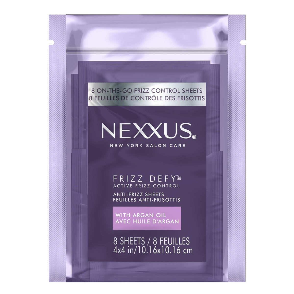 Dark Slate Gray Nexxus Defy Anti-Frizz, 8 Count