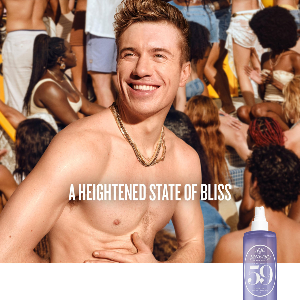 White Smoke Sol de Janeiro Perfume Mist For All Duo Unisex Fragrances for Women and Men