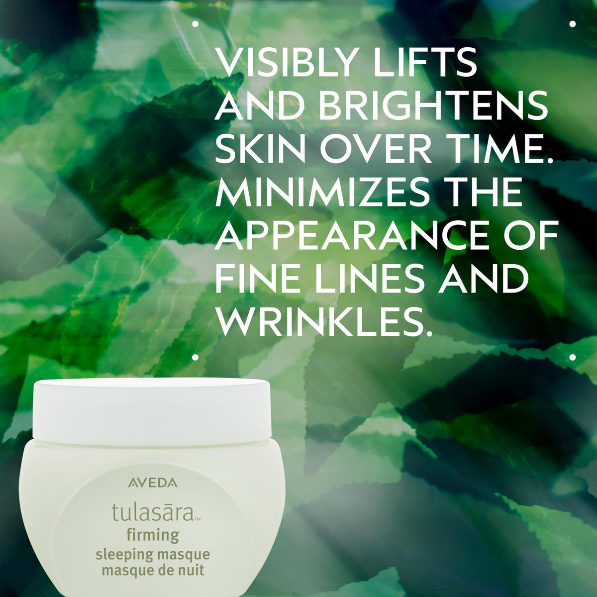 Light Gray Aveda Tulasara Firming Sleeping Masque | Moisturizing, Brightening Overnight Face Mask | With Vitamin C & Peptides, 1.7 Fl Oz