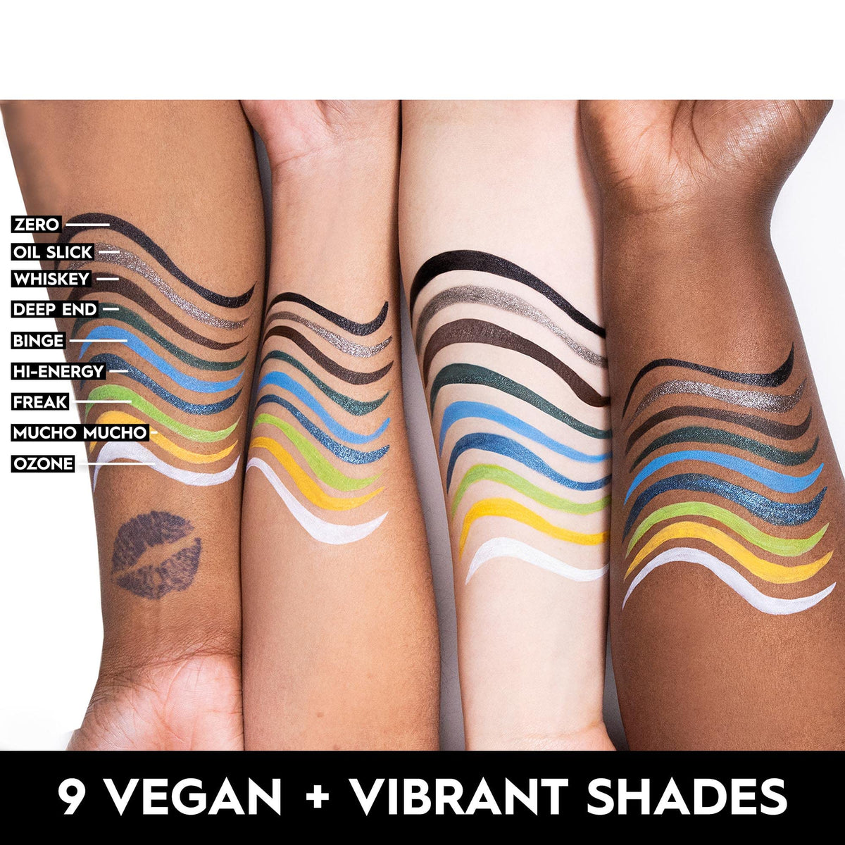 Black Urban Decay 24/7 Inks Liquid Matte Black Eyeliner Pen (Zero)