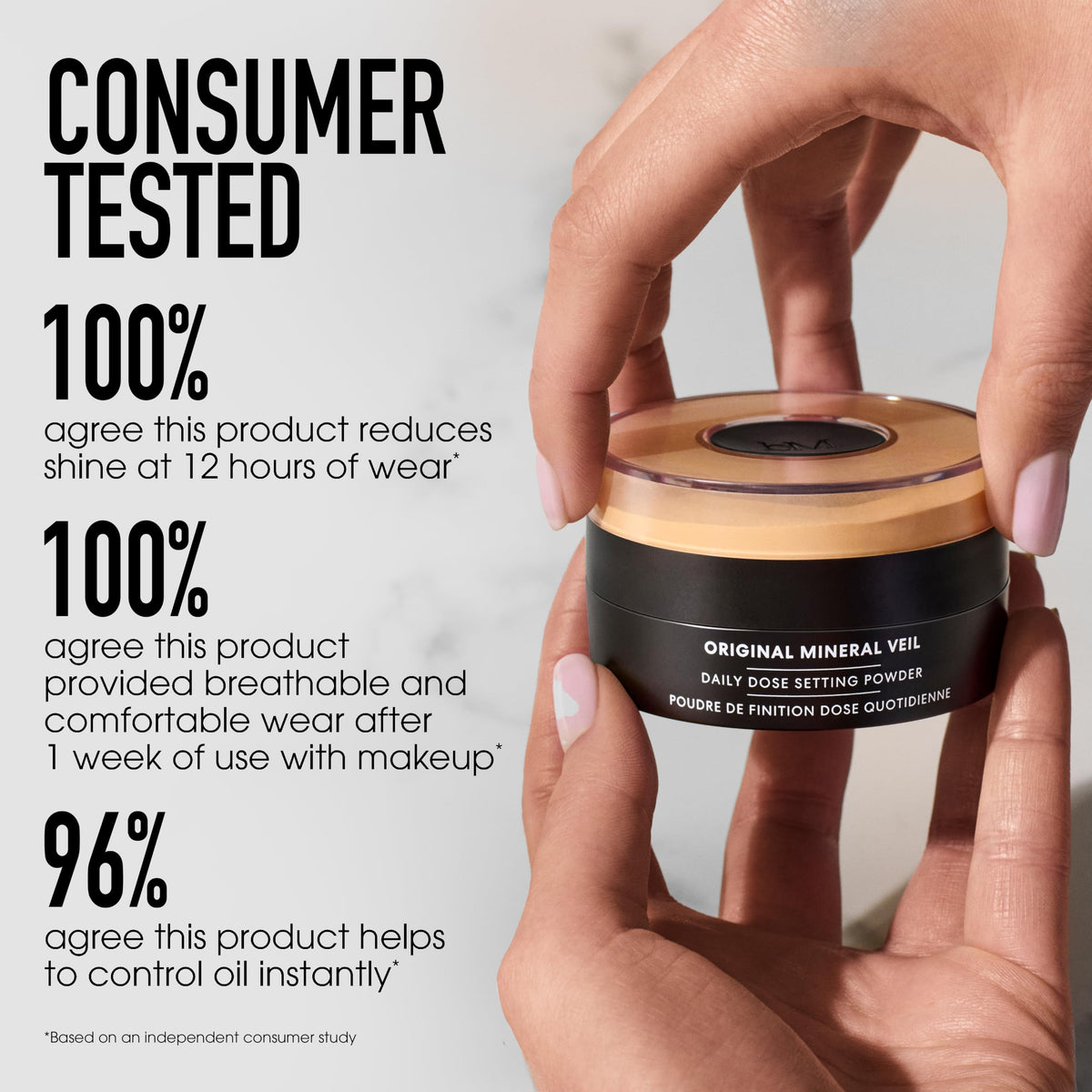 Light Gray bareMinerals Mineral Veil Daily Dose Setting Powder, 0.45 oz