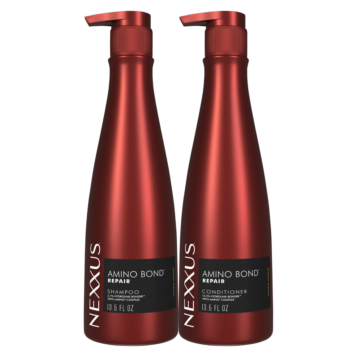 White Smoke Nexxus AMINO BOND™ Shampoo + Conditioner Set Bond Repair 13.5 oz 2ct