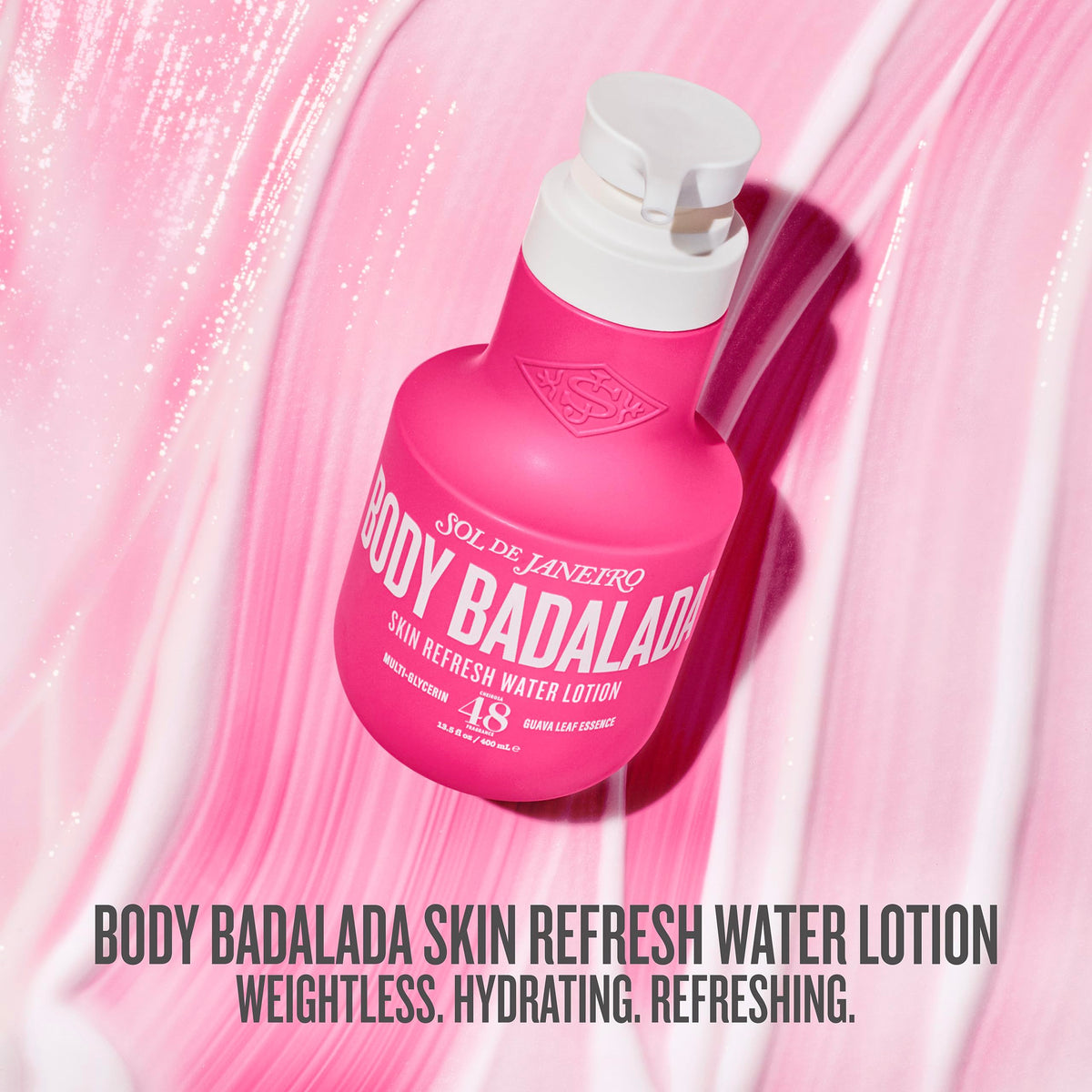 Pink Sol de Janeiro Body Badalada Skin Refresh Water Lotion & Cheirosa 48 Mist