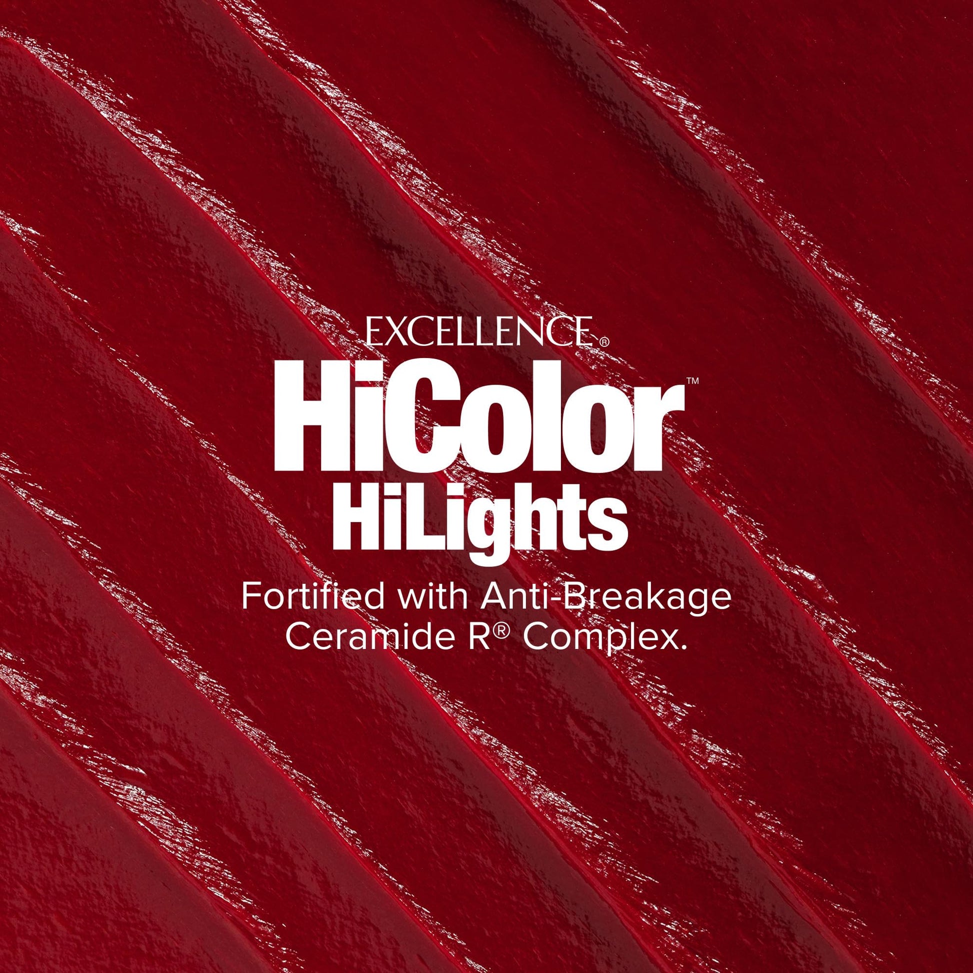 Dark Red L'Oréal Technique HiColor Red HiLights - Permanent Hair Color for Dark Hair, Intense Red Highlights, No Pre-Lightening Required, Rich, No-Drip Crème, Quick Processing Time, Magenta