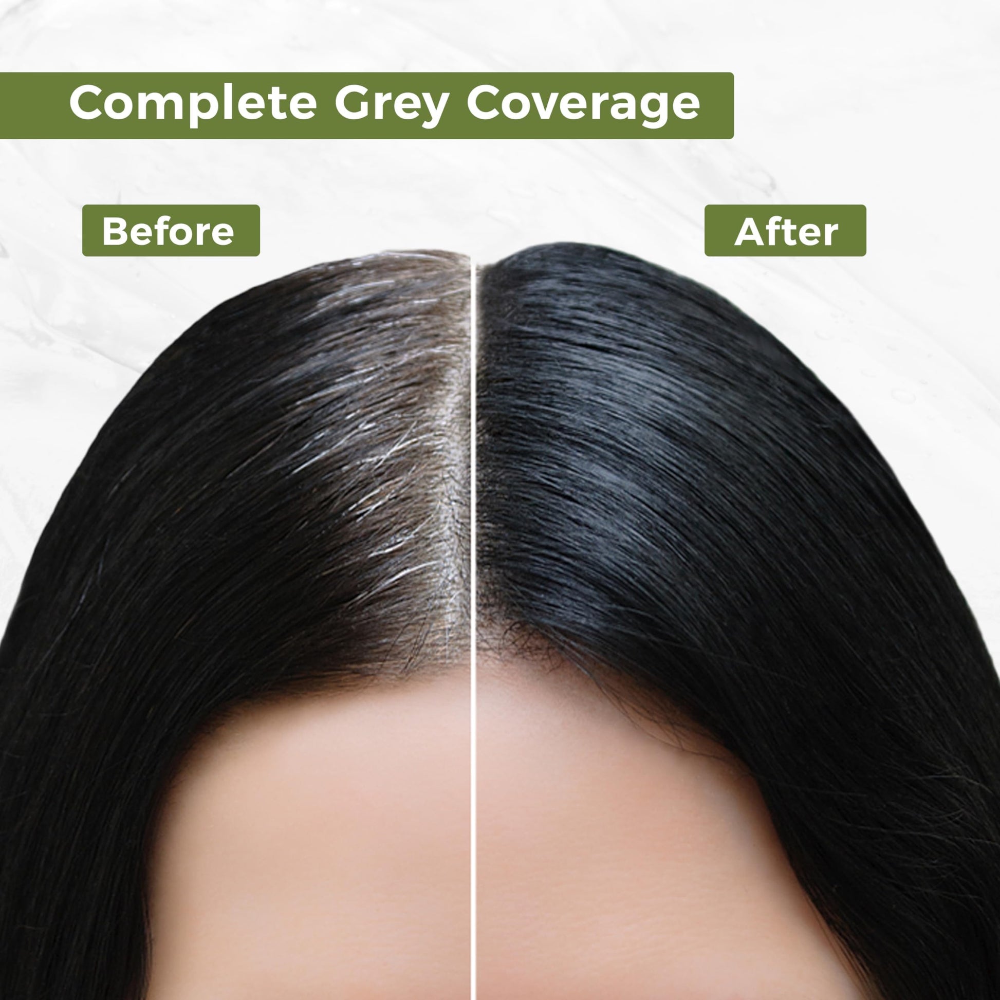 White Smoke Indus Valley Natural Organic Damage Free Gel Hair Color | Organic Hair Dye, Ammonia Free, Vegan & Cruelty Free | Up to 100% Gray Coverage, Long Lasting Results |Dark Brown 3.0 (20gram+200ml)