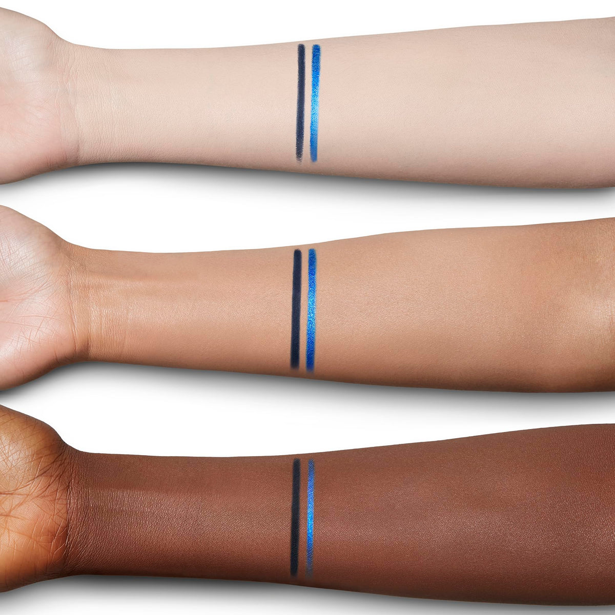 White Smoke Charlotte Tilbury Exagger-Eyes Eyeliner Duo - Dual-Ended - Metallic & Matte