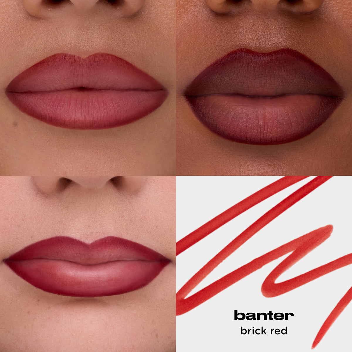 Rosy Brown Urban Decay Lip Toy Staining Brush Lip Liner - Brick Red Lipliner (Banter)