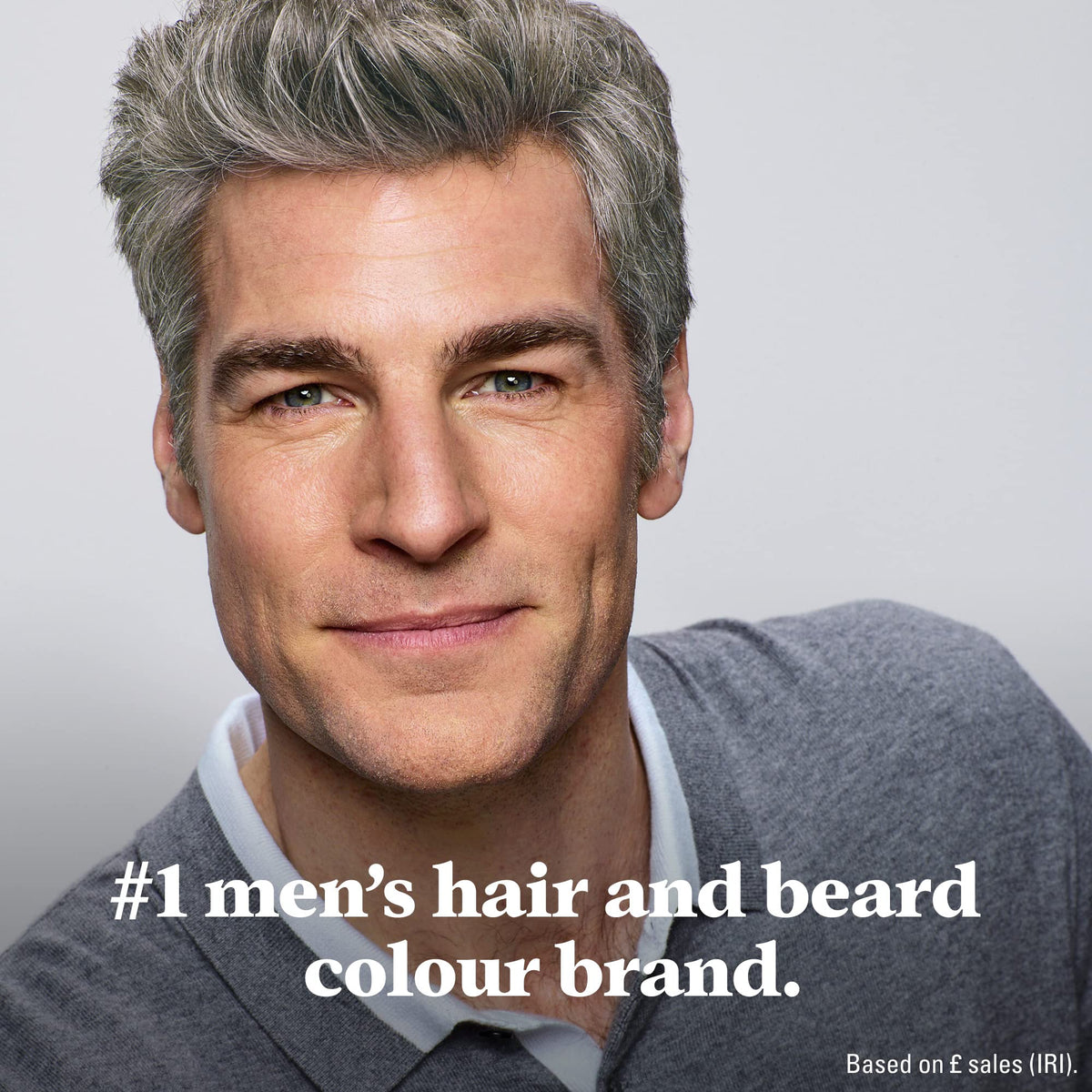 Light Gray Just For Men Touch of Gray Hair Color, Dark Brown T-45