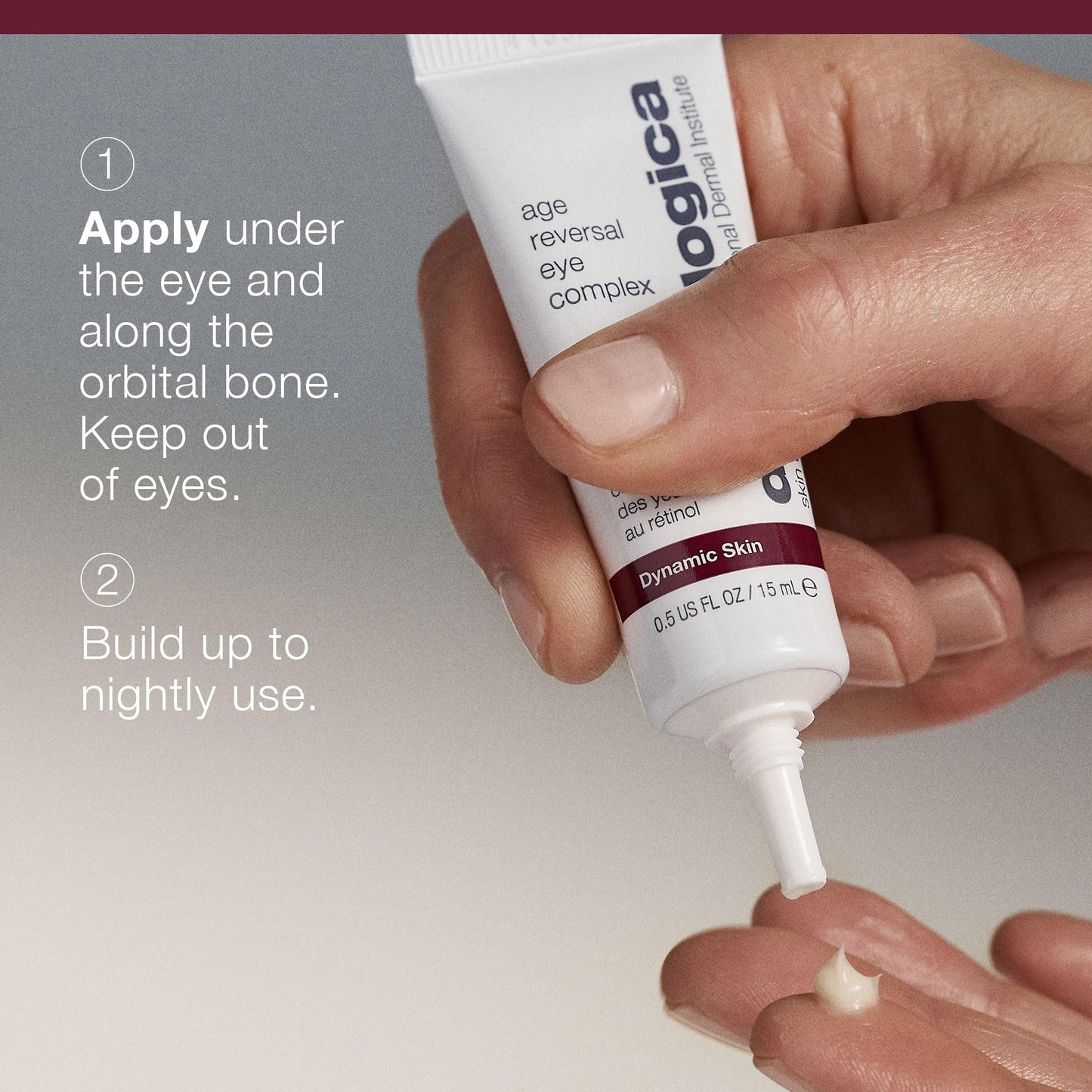 Light Slate Gray Dermalogica Age Reversal Eye Complex (0.5 Fl Oz) Anti-Aging Retinol Eye Cream - Targets and Reverses Signs of Skin Aging, Wrinkles and Dark Circles