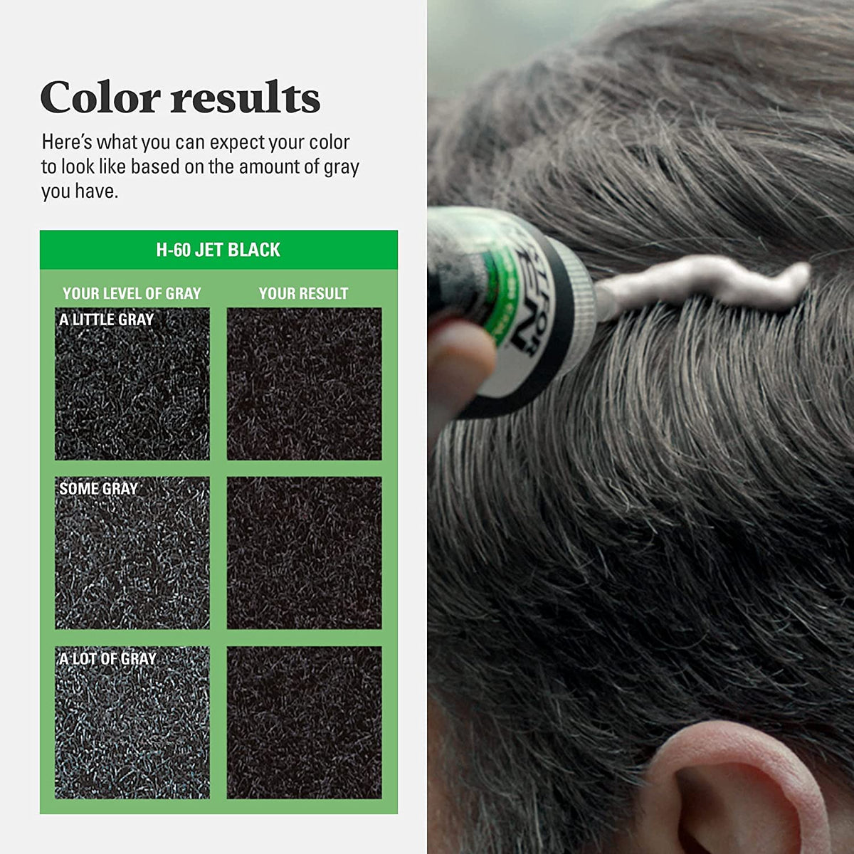 Black Just For Men Shampoo In #H-60 Haircolor Jet Black (6 Pack)