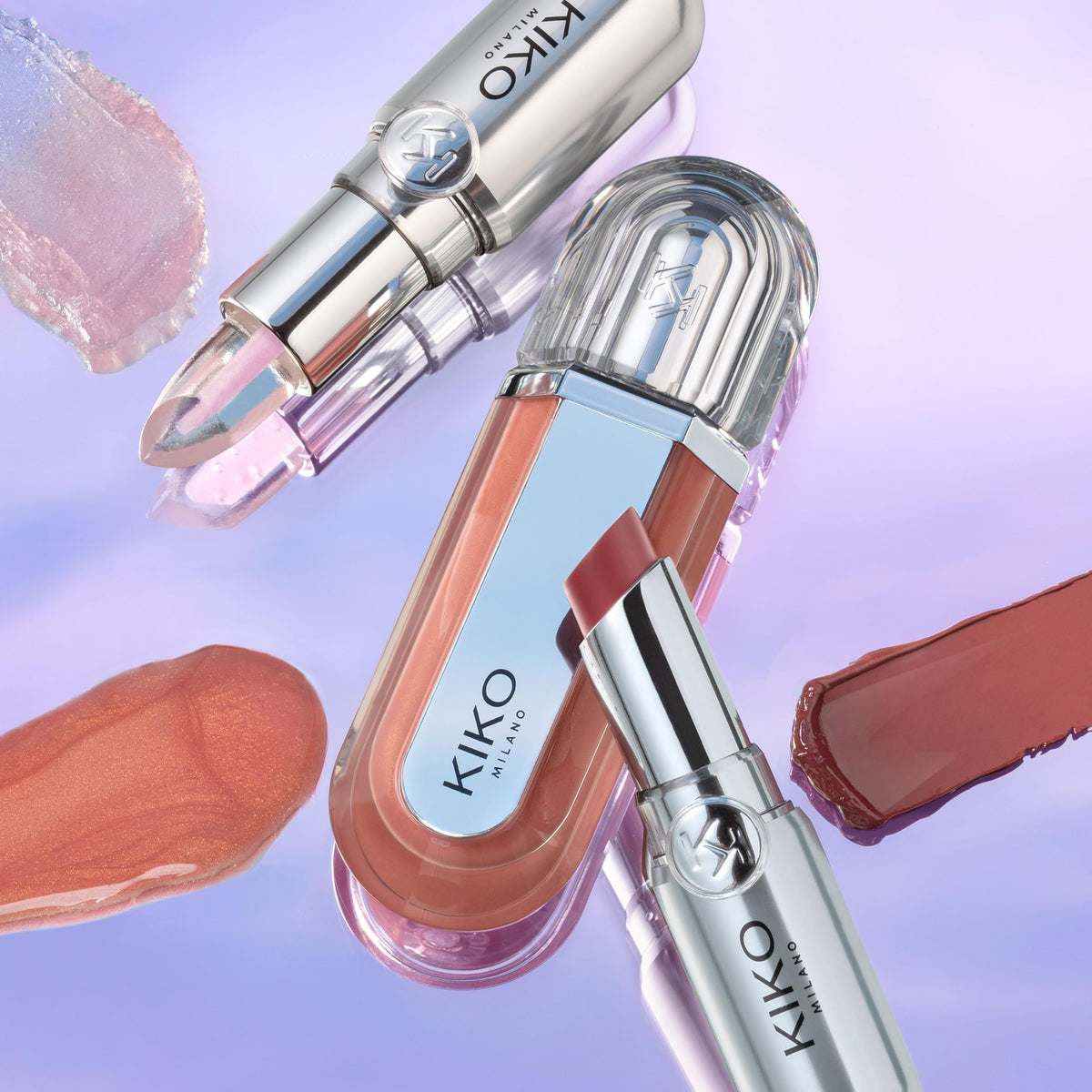 Lavender KIKO Milano Secret Oil Core Lip Balm