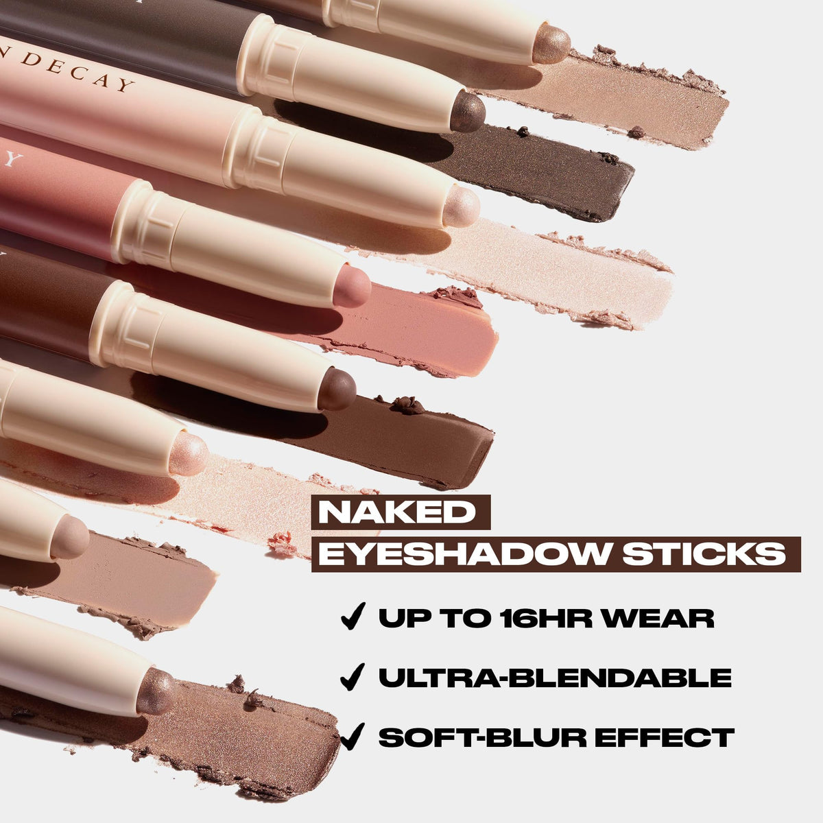 Lavender Urban Decay Naked Eyeshadow Stick - Champagne Shimmer Shadow (Top Off)