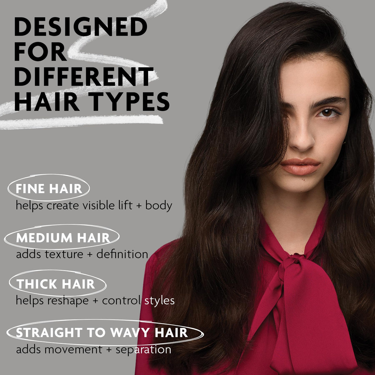 Dark Gray R+Co DALLAS Biotin Thickening Shampoo – Full Case, Volumizing & Strengthening Hair Cleanser, Adds Body & Shine, All Hair Types