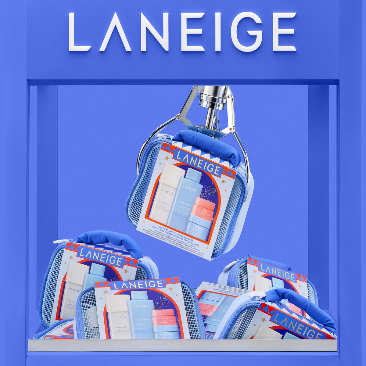 Royal Blue LANEIGE Midnight Minis: Limited-Edition Holiday Lip Care Gift Set for Day & Night Hydration