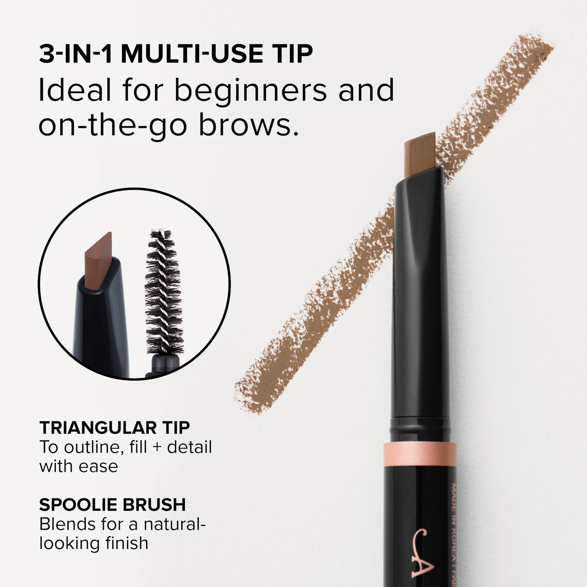 Lavender Anastasia Beverly Hills - Brow Definer Mini 3-in-1 Easy Contour Pencil