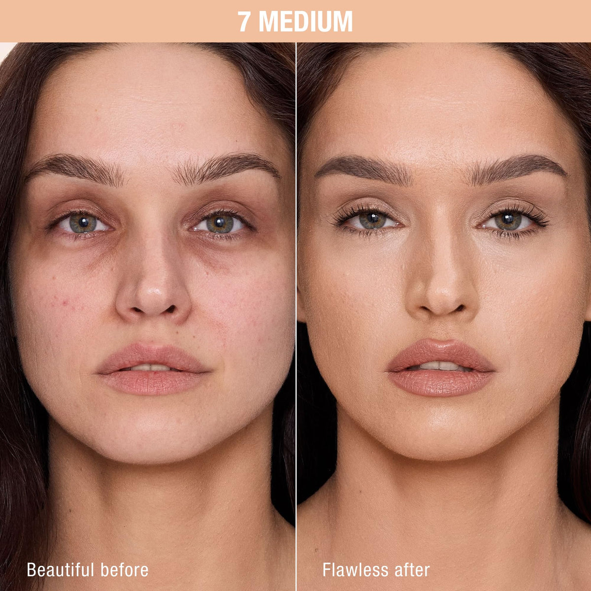 Dark Salmon Charlotte Tilbury AIRbrush Flawless Blur Concealer - Longwear Concealer for Dark Circles, Blemishes, Redness & More - Hydrating, Crease-Proof & Full Coverage with a Natural Matte Finish