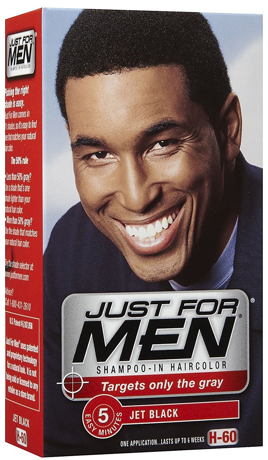 Black Just for Men Hair Color Jet Black