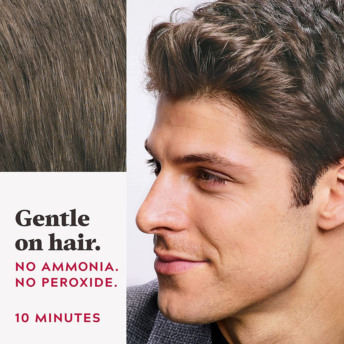White Smoke Just For Men Autostop Haircolour Medium Brown A-35 - 1 Pack