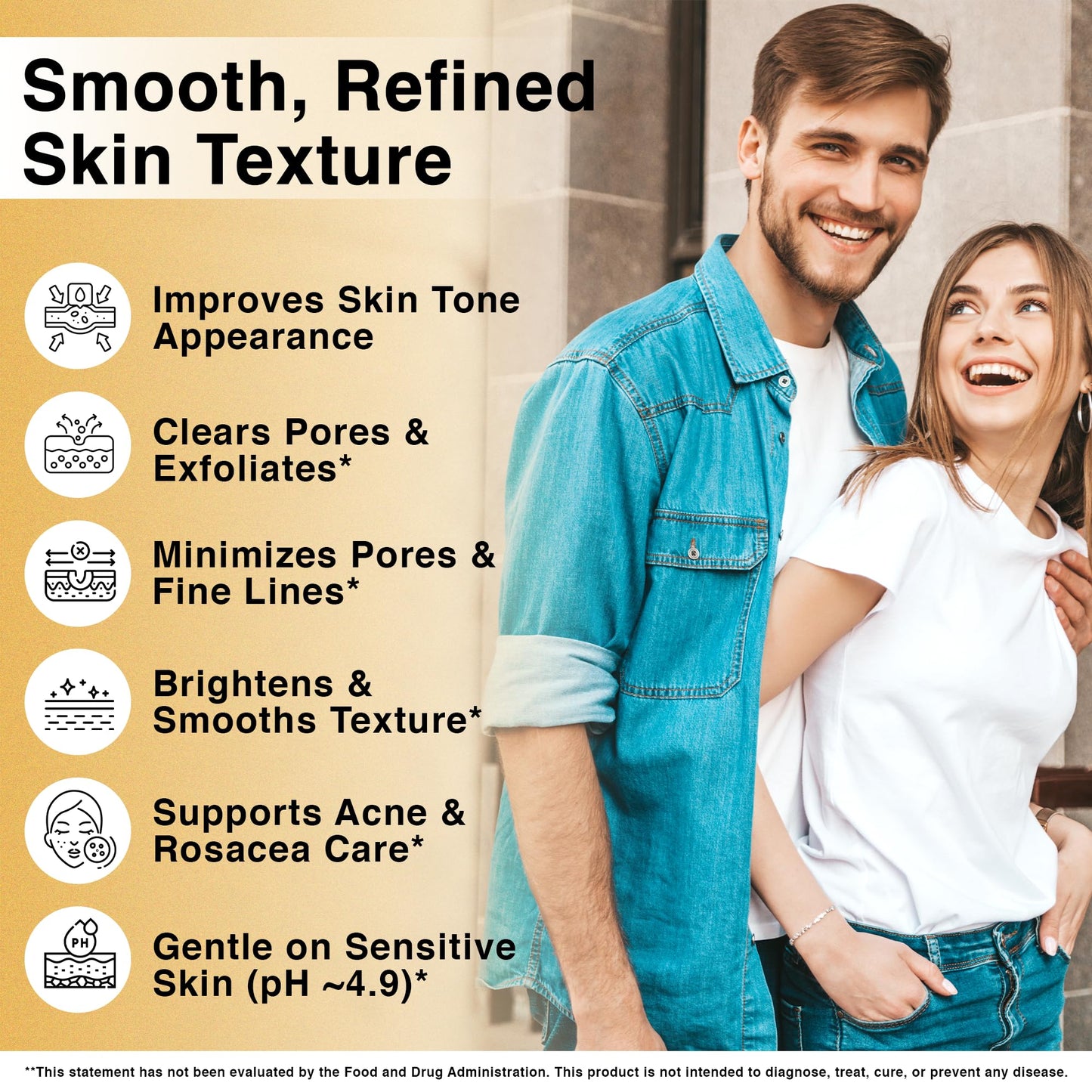 White Smoke Foundation Skincare Azelaic Acid for Face 14% (1 Fl Oz) – Dermatologist Formula for Uneven and Blemish-Prone Skin, Supports Balanced Tone & Smooth Texture for Men & Women