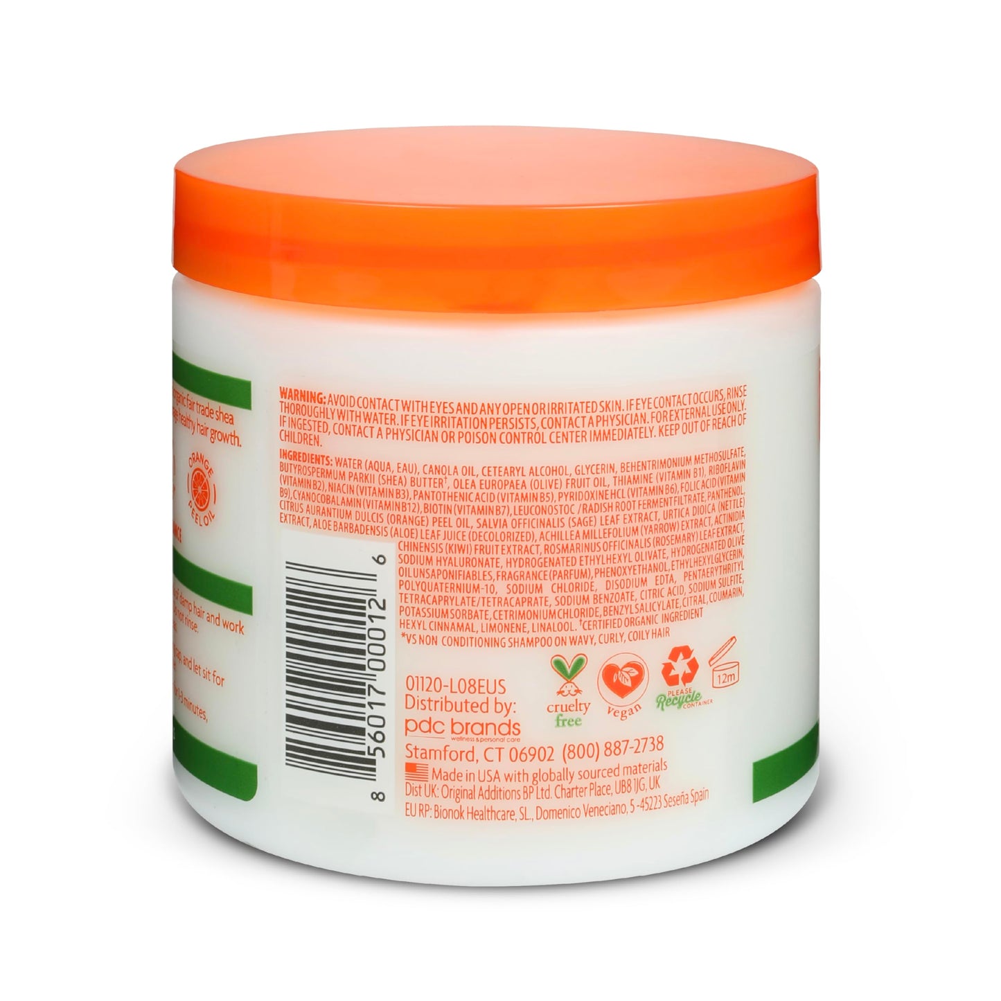 Light Salmon Cantu Leave-In Conditioning Repair Cream with Shea Butter, 16 oz