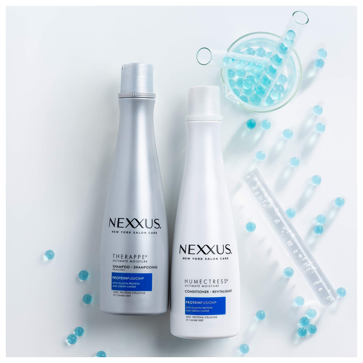 Lavender Nexxus Humectress Conditioner For Dry Hair Ultimate Moisture With Caviar & Protein Complex 13.5 oz