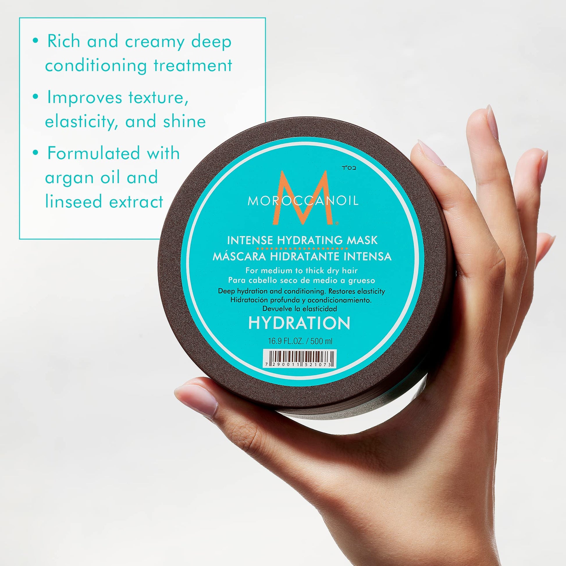 Lavender Moroccanoil Intense Hydrating Mask, 16.9 Fl. Oz.