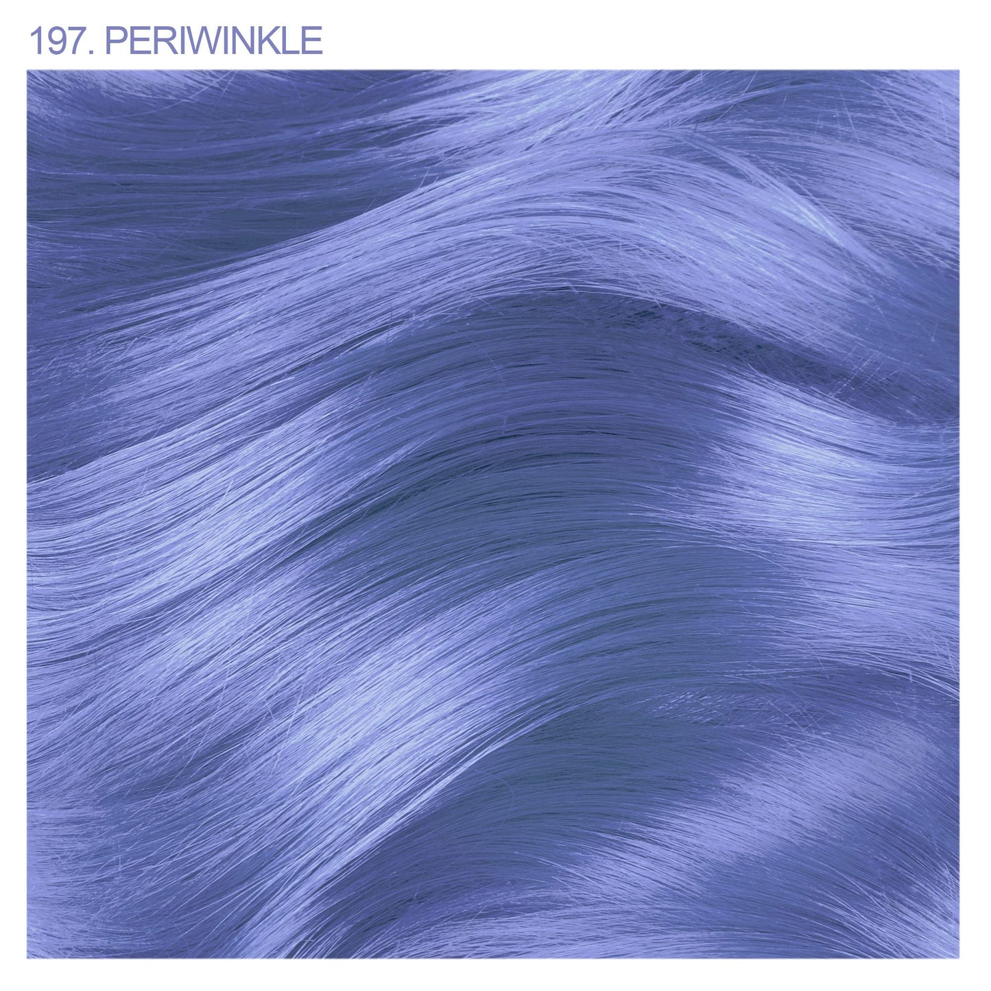 Dark Slate Blue Adore Semi Permanent Hair Color - Vegan and Cruelty-Free Hair Dye - 4 Fl Oz - 197 Peri Winkle (Pack of 3)