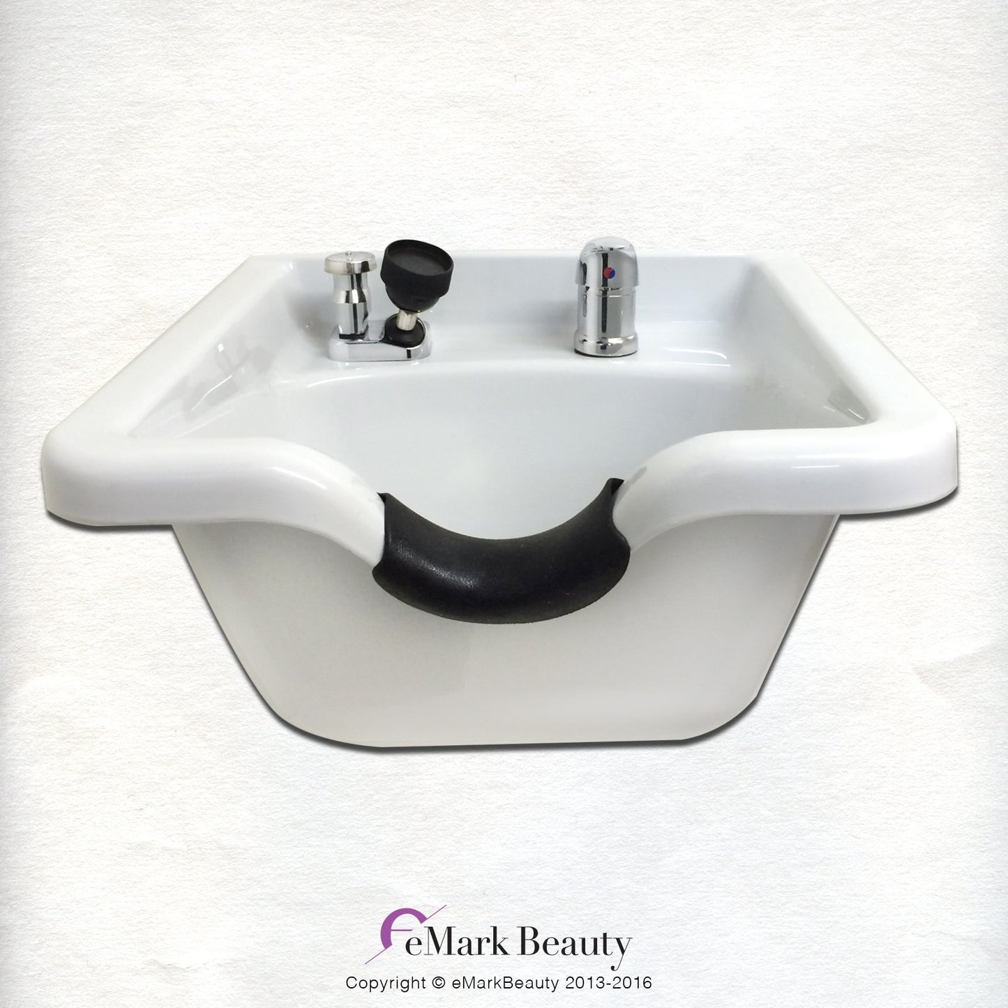 White Smoke Shampoo Bowl White ABS Plastic Salon and Spa Hair Sink Beauty Salon Equipment ASSE/UPC/CSA Compliant Fixtures TLC-W11