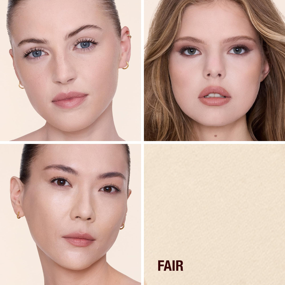 Antique White Charlotte Tilbury Holiday Kit - AIRbrush Flawless Setting Spray + AIRbrush Flawless Finish + Icon Baby Lip Duo - Hydrating Mist & Pressed Setting Powder Kit with Pink Lipstick Gloss Set