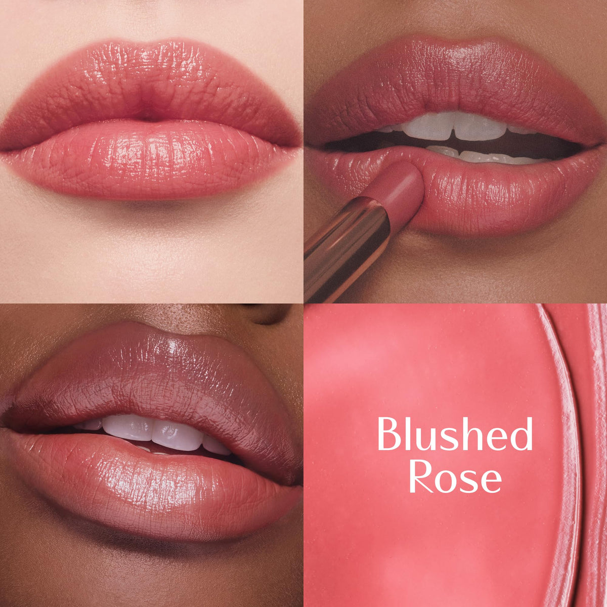Wheat Charlotte Tilbury Pillow Talk Blush Balm Lip Tint - Buildable Sheer Tint